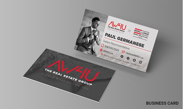 AW4U Business Card Designs