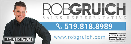 Rob Gruich Email Signature