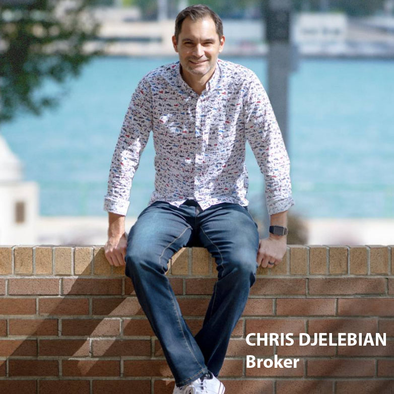 Chris Djelebian, Broker